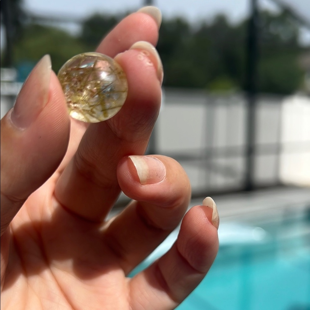 Natural crystal stone